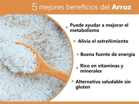 los beneficios del arroz