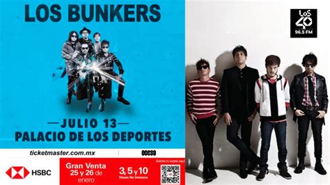 los bunkers concierto cdmx