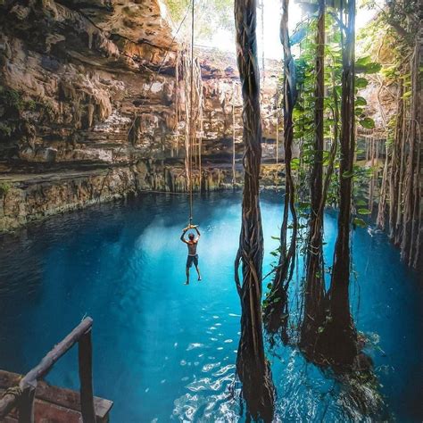 los cenotes de yucatan mexico