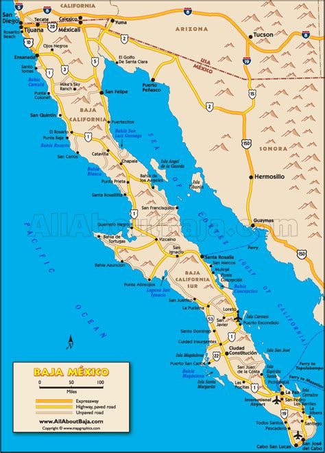 los cerritos baja california mexico map