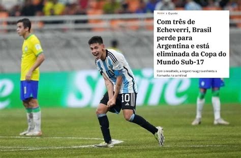 los goles de argentina brasil sub 17