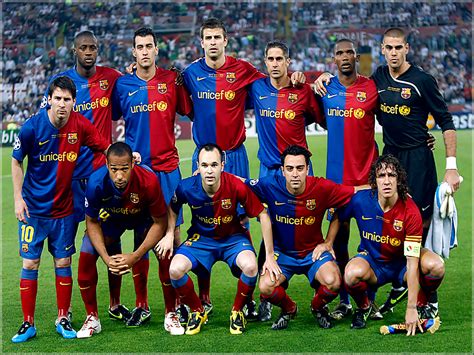 los jugadores de barcelona