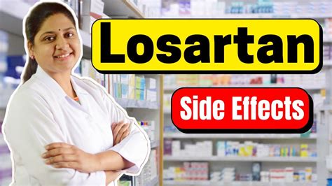 losartan 100 mg side effects in women