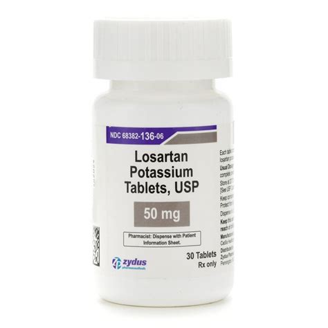 losartan 50 mg twice a day