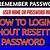 lost login password