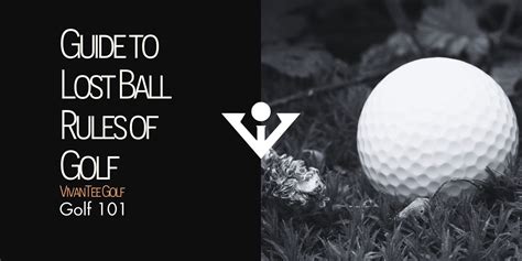 Lost Ball Rules Of Golf