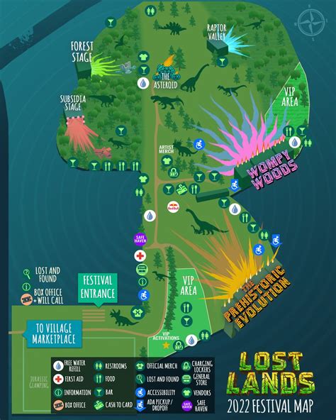 lost lands 2023 map