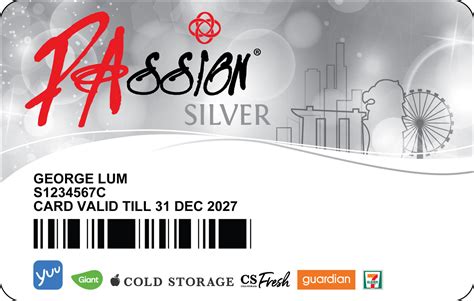 lost passion silver concession card