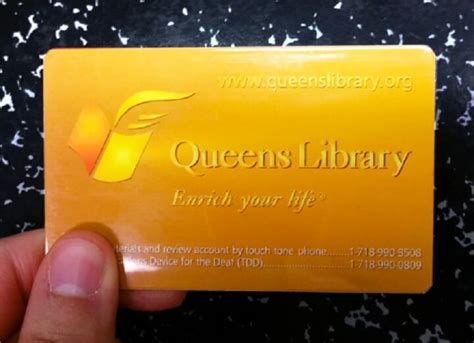 lost queens library card