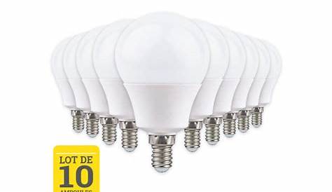 LOT DE 3 Ampoule LED GU10 SMD 2.3W 130Lm (équiv 25W) Blanc