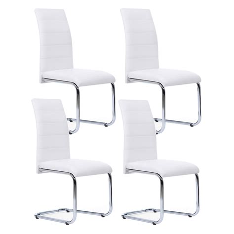 Lot De 4 Chaises Blanches : Les Chaises Idéales Pour Votre Salle À Manger