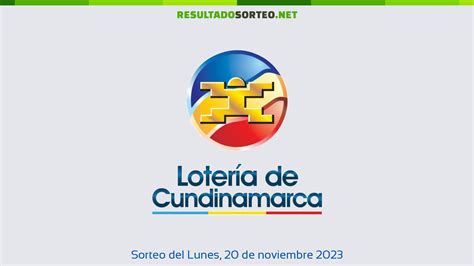 loteria de cundinamarca 20 de noviembre 2023
