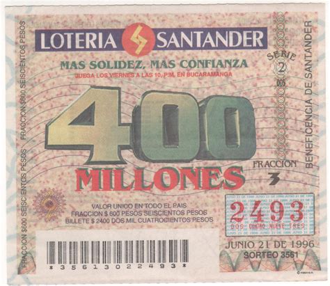 loteria de santander sorteo 4907