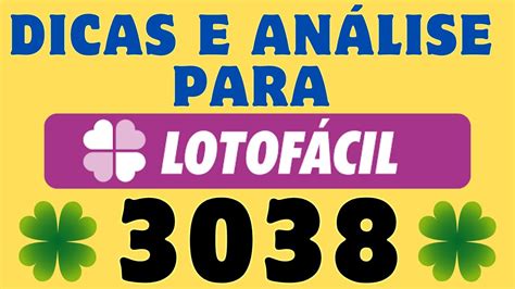 lotofácil 3038
