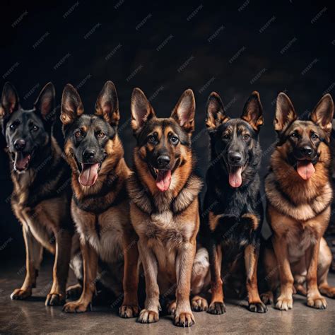 lots of german shepherds