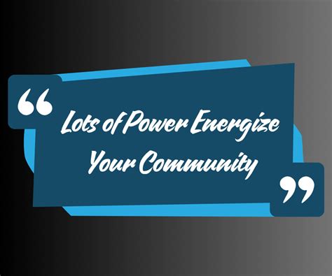 lotsofpower energize your community
