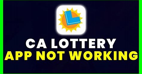 lottery app not working