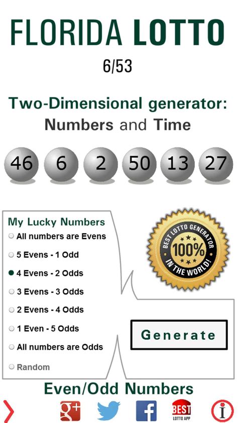 lottery post florida winning numbers