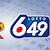 lotto 6 49 winning numbers frequency chart