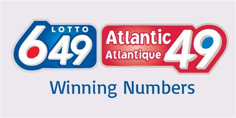 lotto 649 and atlantic 49 winning numbers