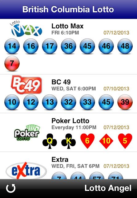 lotto bc 49 numbers