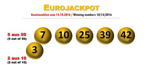 lotto eurojackpot gewinnzahlen