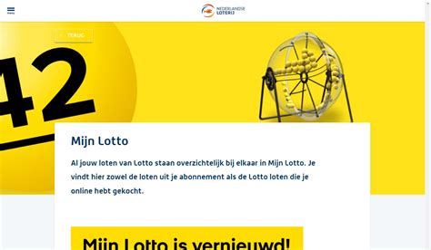 lotto inloggen lucky day
