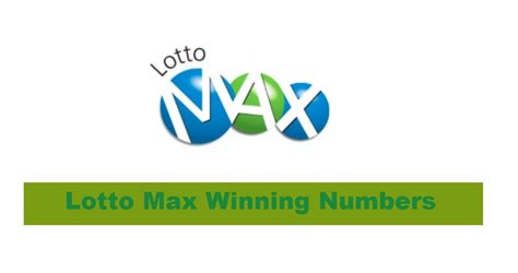 lotto max winning numbers last 6 months