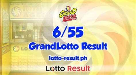 lotto results philippines 6/55