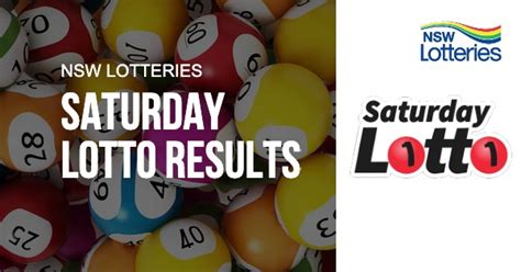 lotto results saturday night