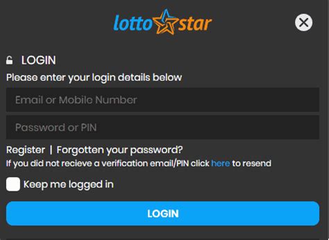 lotto star login online