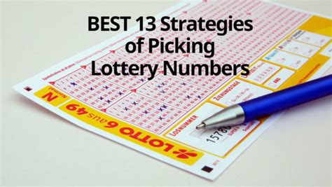 lotto strategies and tips from experts