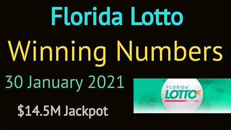 lotto winning numbers florida