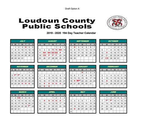 Loudoun County Public Schools A Day B Day Calendar 2024