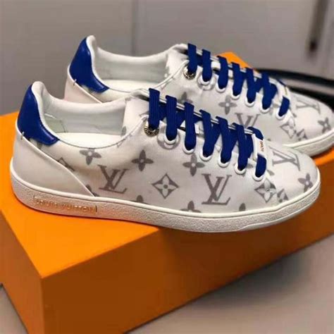 louis vuitton canvas printed sneakers