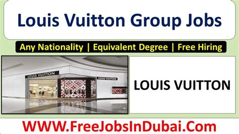 louis vuitton dubai careers