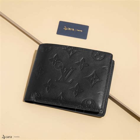 louis vuitton men's black monogram wallet