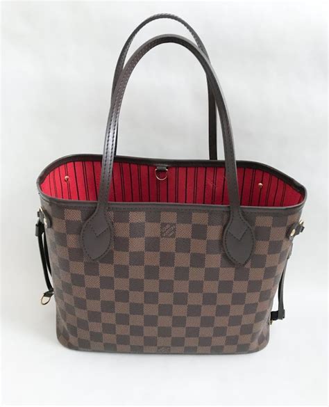 louis vuitton neverfull tote damier pm