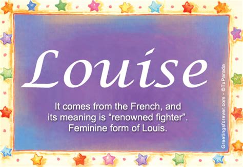 louise name origin and meaning