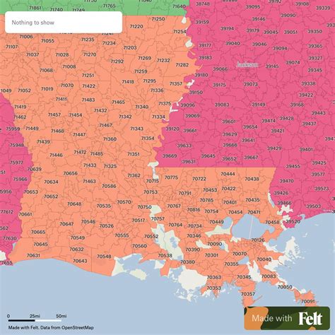 Louisiana Map Zip Codes