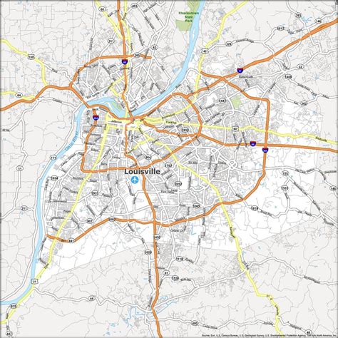 Louisville Usa Google Map