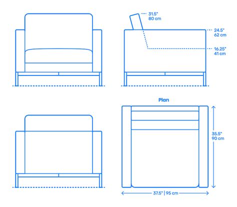 Lounge Chair Dimensions