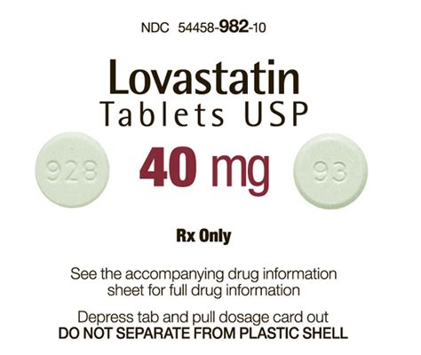 lovastatin 40 mg side effects in women