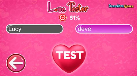 Unblocked Games Love Tester