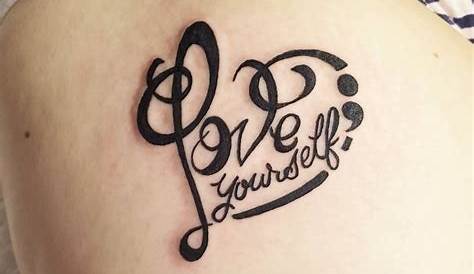 Aggregate 93+ about love yourself tattoo best - in.daotaonec