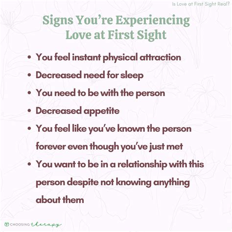 Love At First Sight Real