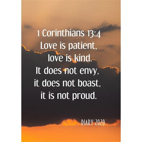 love does not boast verse