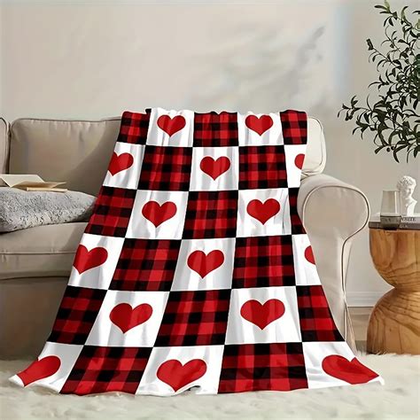 Love Heart Throw Blanket