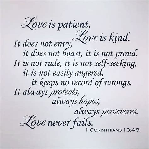 love is patient love is kind verse