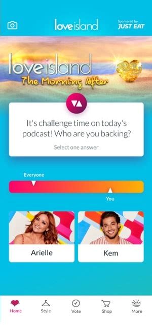 love island digital voting